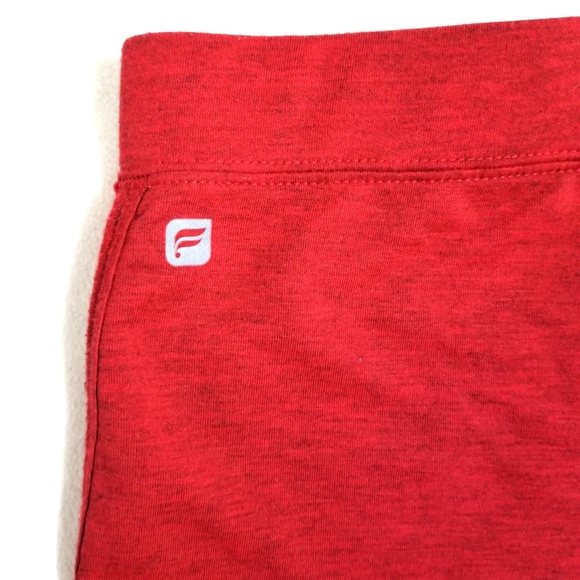 Fabletics NWOT Mesh Side Miramar Shorts Red - Picture 7 of 8